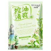 Маска для лица Bioaqua Natural Extract Green Tea Oil Control Mask 30 g
