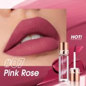 Матовая губная помада O.TWO.O New Trending Lip Gloss Marbling Water Proof Matt Finish Lip Stick № 7 Pink Rose