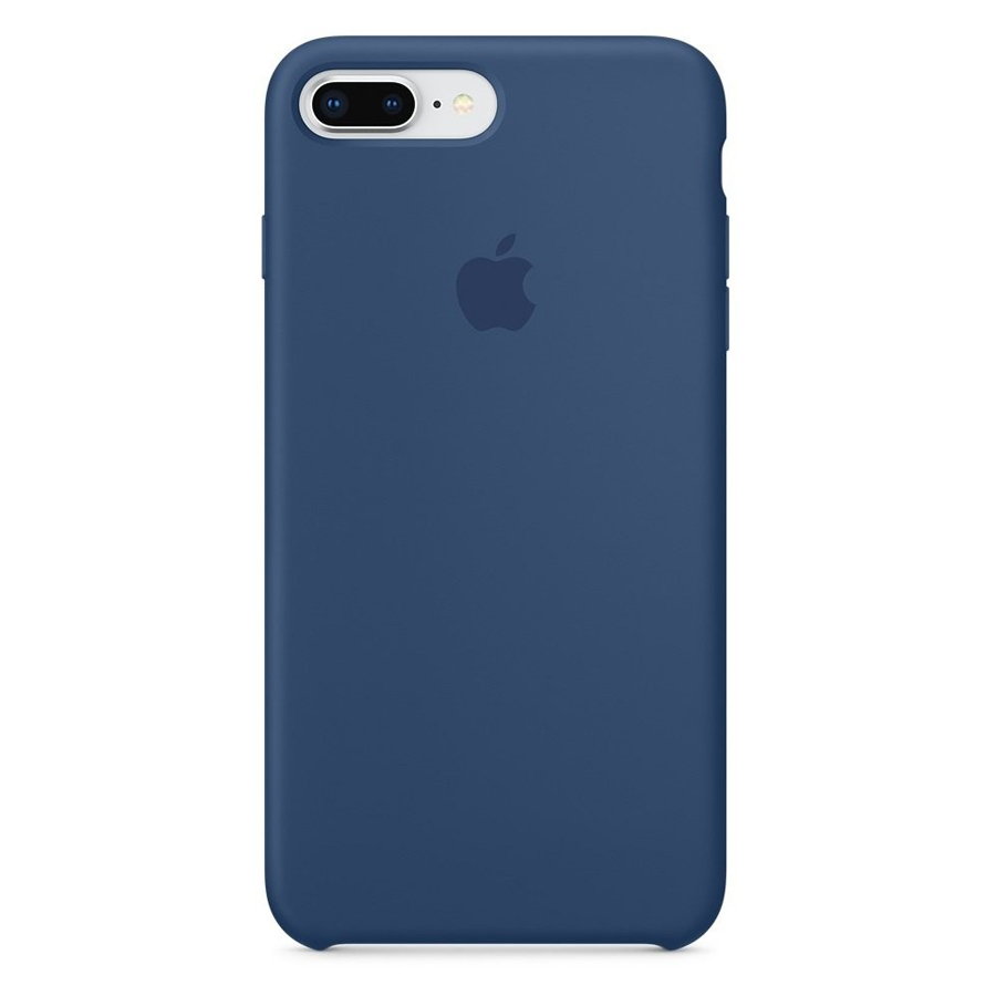 Силиконовый чехол для iPhone 7 Plus / 8 Plus тёмный кобальт (Blue Cobalt)