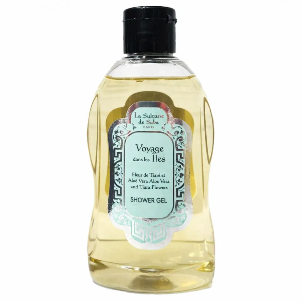 Парфюмированный гель для душа La Sultane de Saba Aloe Vera And Tiare Flower 300 ml