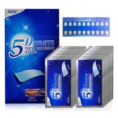 Отбеливающие полоски для зубов White Teeth Whitening Strips 5 D 7 пар