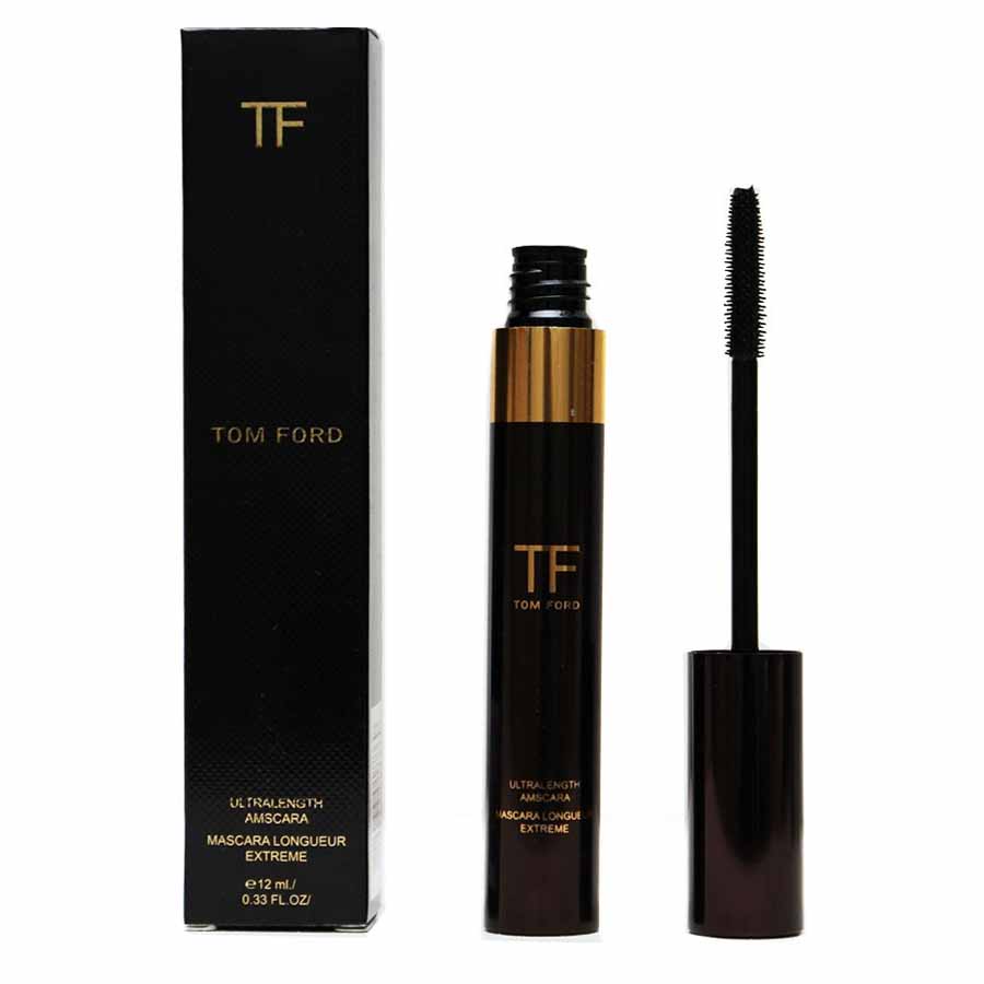 Тушь для ресниц Tom Ford Ultralenght Mascara NEW 12 ml черная силиконовая щеточка фото