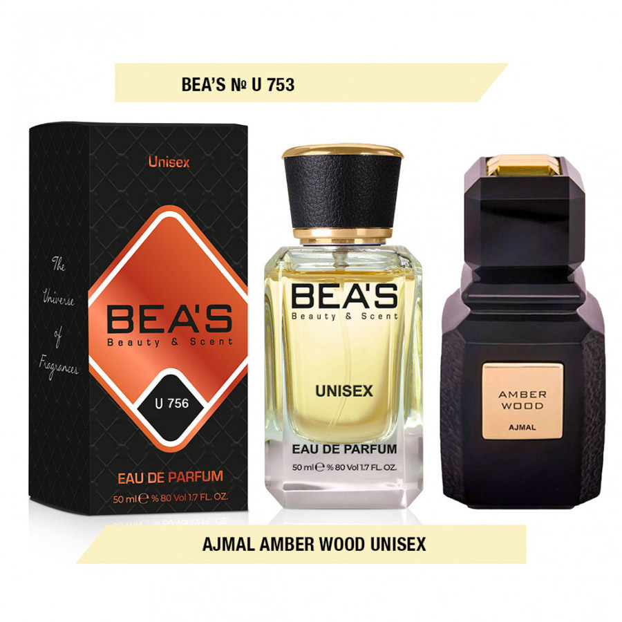 Beas U753 Ajmal Amber Wood Unisex edp 50 ml