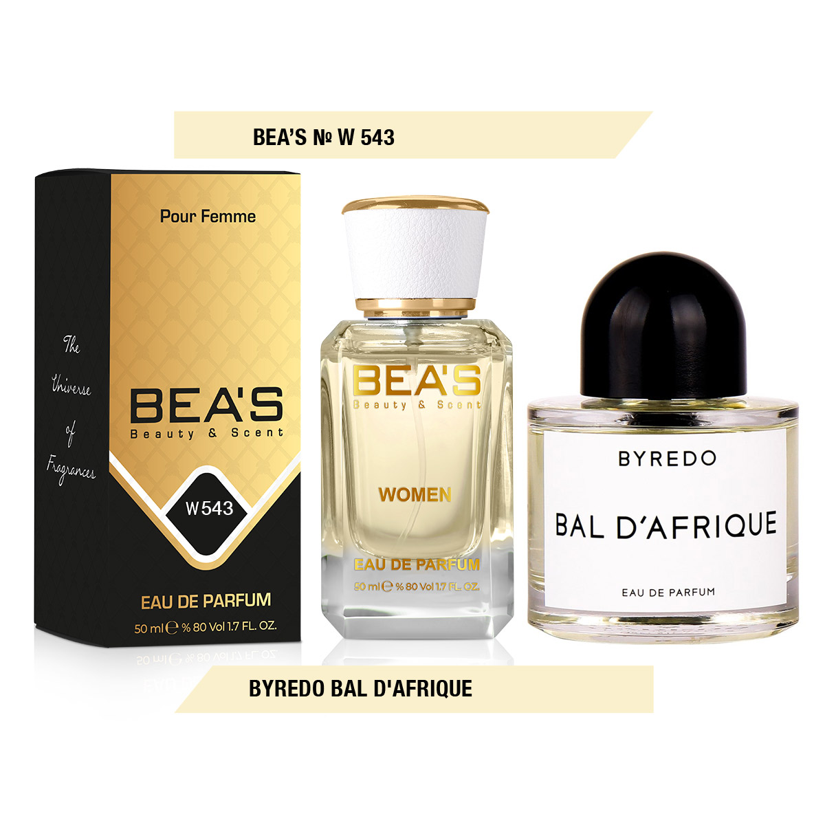 Beas W543 Byredo Parfums Bal D`Afrique Women edp 50 ml