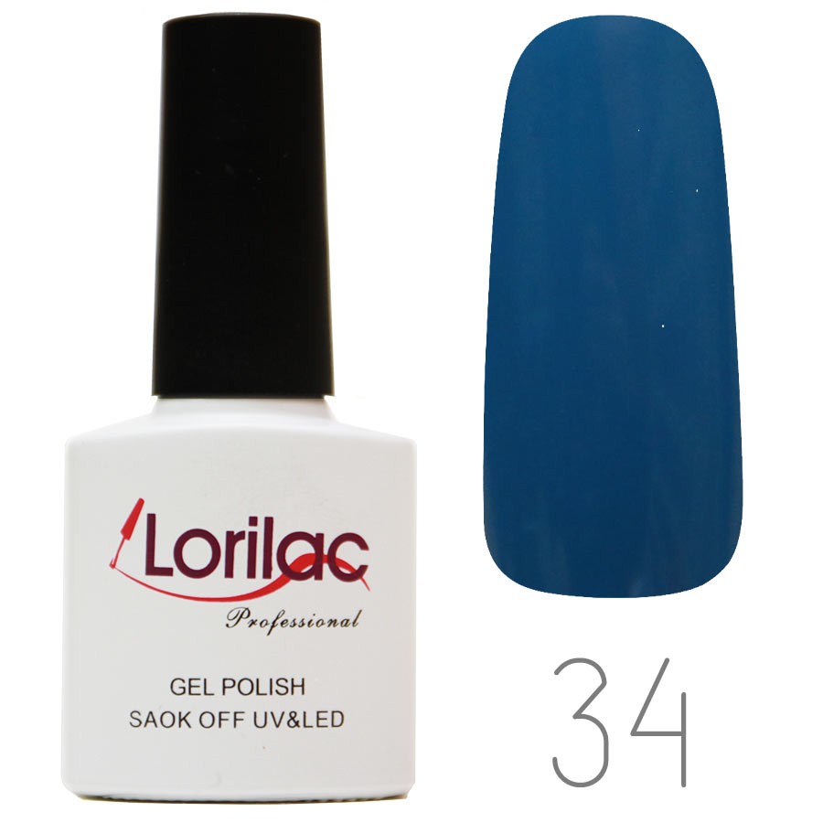 Гель лак Lorilac Professional № 34 10 ml