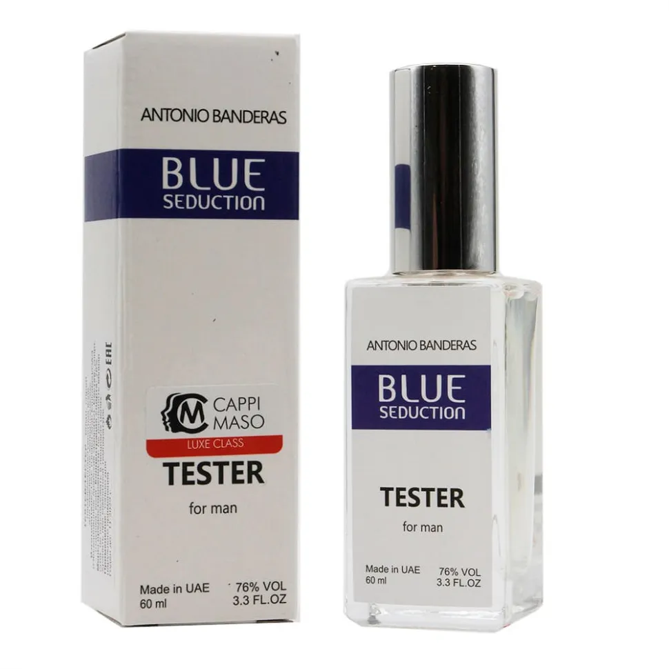 Tester LUXE Antonio Banderas Blue Seduction for men 60 ml