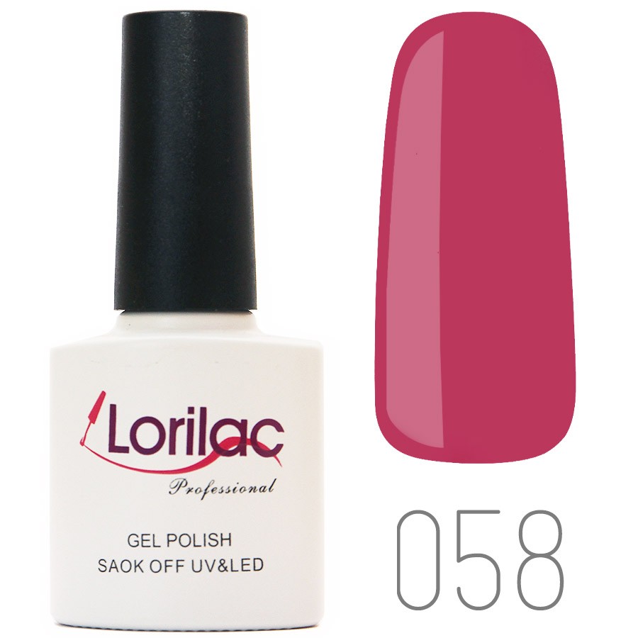 Гель лак Lorilac Professional № 58 10 ml