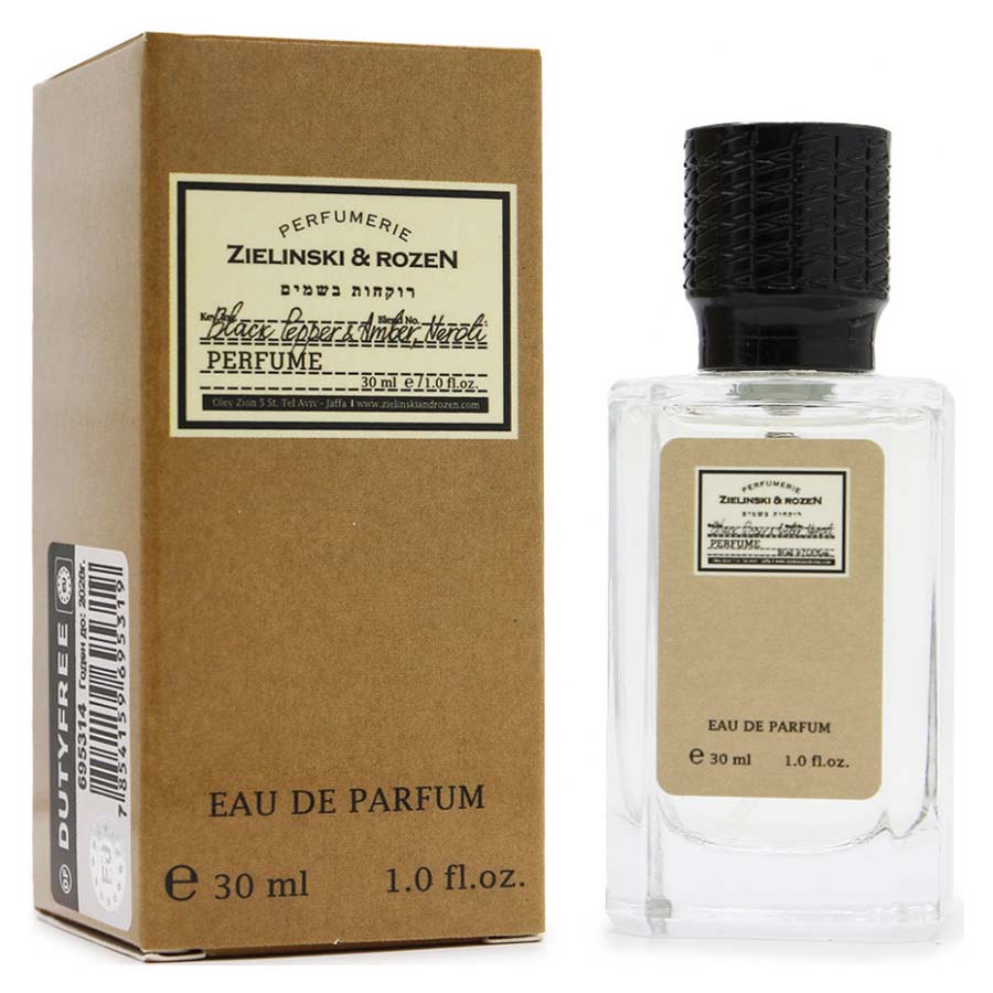 Z & R Black Pepper & Amber, Neroli Unisex edp 30 ml