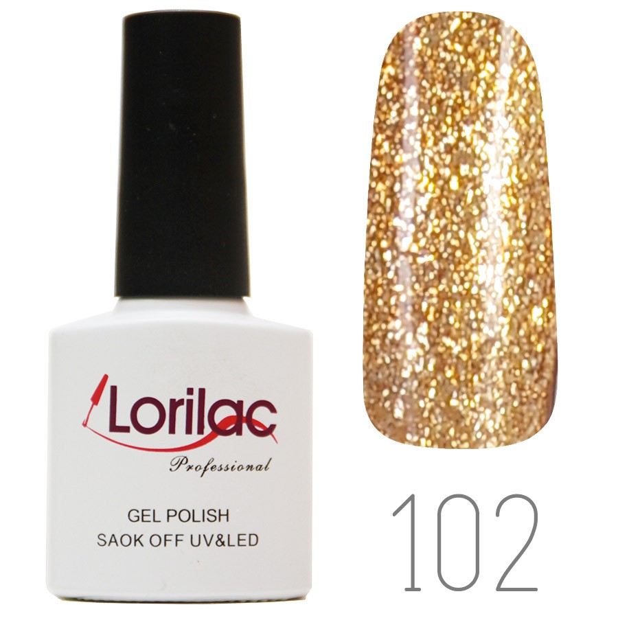 Гель лак Lorilac Professional № 102 10 ml
