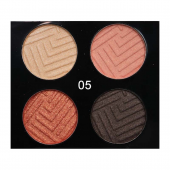 Тени O.TWO.O 4 Colours Eyeshadow №5 4x2.5 g