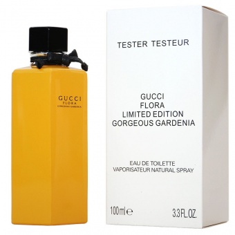 Tester Gucci Flora By Gucci Gorgeous Gardenia Limited Edition For Women edt 100 ml фото