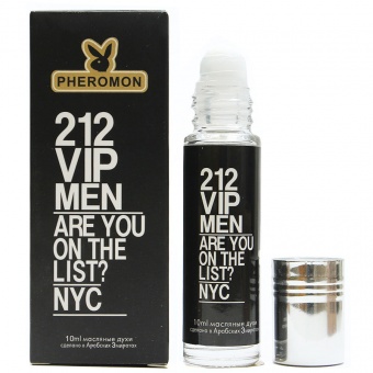 Carolina Herrera 212 VIP pheromon For Men oil roll 10 ml фото