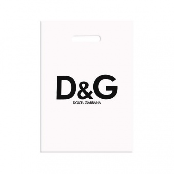 Полиэтиленовый пакет Dolce & Gabbana 40x30 см фото