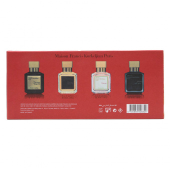Подарочный набор Maison Francis Kurkdjian Collection extrait красный edp 4x30 ml фото