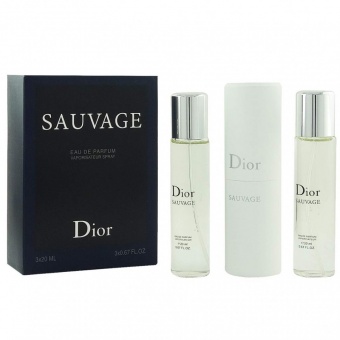 Christian Dior Sauvage For Men edp 3*20 ml фото