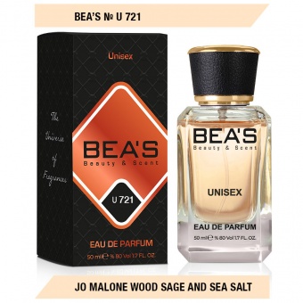 Beas U721 JM Wood Sage & Sea Salt edp 50 ml фото