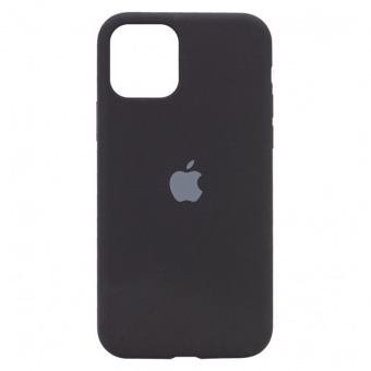 Силиконовый чехол для iPhone 12 Mini 5.4 черный фото