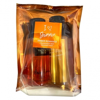 Подарочный набор Victoria's Secret Amber Romance Shimmer 2 шт 75 ml фото