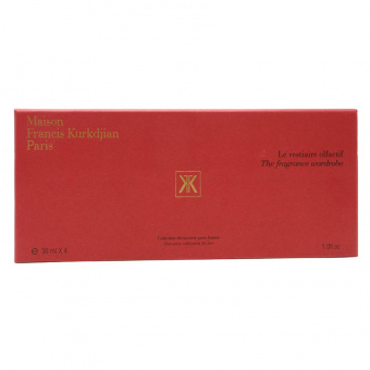 Подарочный набор Maison Francis Kurkdjian Collection extrait красный edp 4x30 ml фото