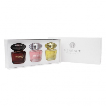 Подарочный набор Versace Miniatures Collection For Women 3x30 ml ( желтый, розовый, черный ) фото