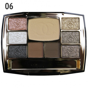Тени для век C Travel Makeup Palette тени 6 цв. + тени для бровей 2 цв. + пудра 1 цв. № 6 33 g фото