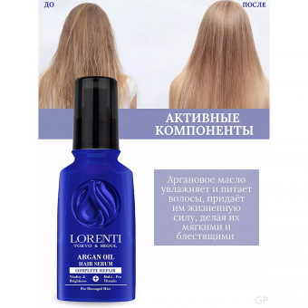 Lorenti Сыворотка для волос Аргановое масло, 125 мл фото