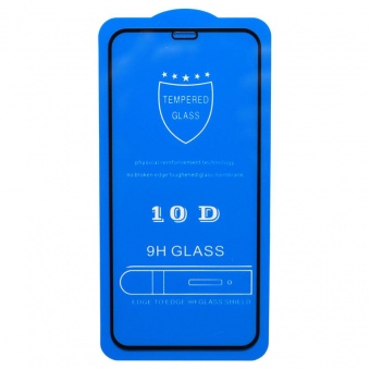 Защитное стекло "Полное покрытие" для iPhone 11 Pro черное фото