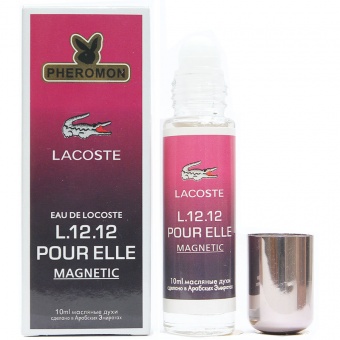 Lacoste Eau De Lacoste L.12.12 Pour Elle Magnetic pheromon For Women oil roll 10 ml фото
