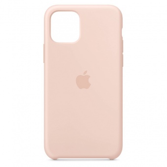 Силиконовый чехол для iPhone 12 / 12 Pro 6.1 светло-розовый фото
