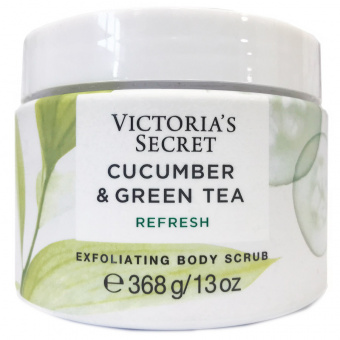 Скраб для тела Victoria's Secret Cucumber & Green Tea Refresh Отшелушивающий 368 g фото