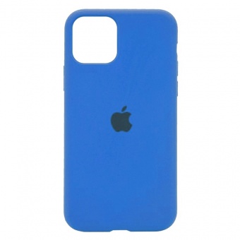 Силиконовый чехол для iPhone 12 Mini 5.4 синий фото
