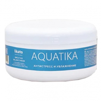 Маска смузи для волос Likato Aquatika антистресс и увлажнение 250 ml фото