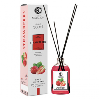Аромадиффузор Kreasyon Reed Diffuser Strawberry Home Parfum 115 ml фото