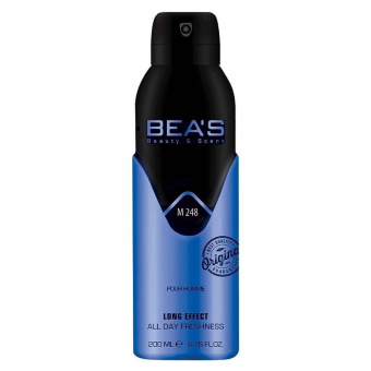 Дезодорант Beas M248 Zara Metallic Spirit For Men deo 200 ml фото