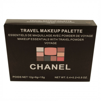 Тени для век C Travel Makeup Palette тени 6 цв. + тени для бровей 2 цв. + пудра 1 цв. № 3 33 g фото