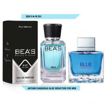 Beas M201 Antonio Banderas Blue Seduction Men edp 25 ml фото