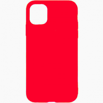 Силиконовый чехол для iPhone 12 / 12 Pro 6.1 оранжевый неон фото