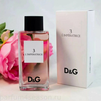 Dolce & Gabbana №3 L'imperatrice For Women edt 100 ml фото