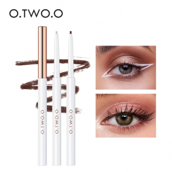 O.TWO.O Гелевая подводка для глаз Gel Eyeliner Waterproof Soft Eye Liner Pencil Quick Dry Makeup SC028 №01 White фото