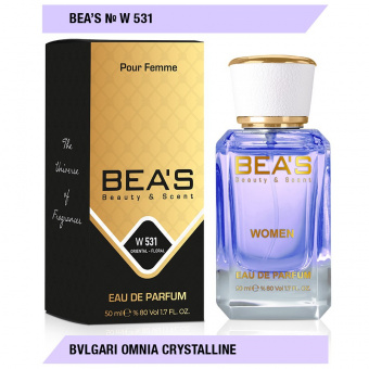 Beas W531 Bvlgari Omnia Crystalline Women edp 50 ml фото