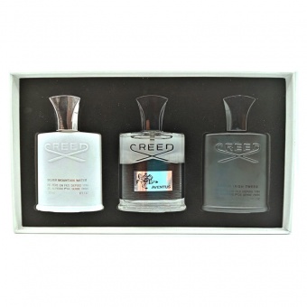Подарочный набор Creed For Men 3x30 ml серебро фото