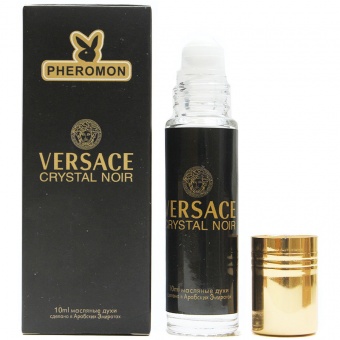 Versace Crystal Noir pheromon For Women oil roll 10 ml фото