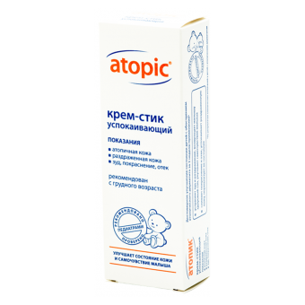 Крем-стик Atopic успокаивающий 4.9 ml фото