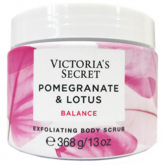 Скраб для тела Victoria's Secret Pomegranate & Lotus Balance Отшелушивающий 368 g фото