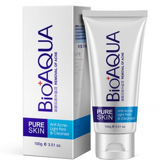 Пенка для умывания Bioaqua Removal Of Acne Pure Skin 100 g фото