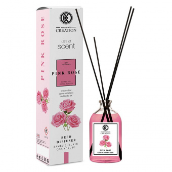 Аромадиффузор Kreasyon Reed Diffuser Pink Rose Home Parfum 115 ml фото