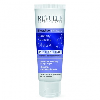 Маска для лица Revuele Elasticity Restoring Mask Peptides & Retinol восстанавливающая упругость 80 ml фото