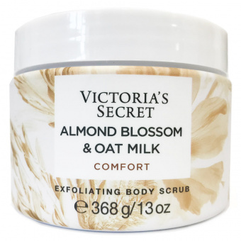 Скраб для тела Victoria's Secret Almond Blossom & Oat Milk comfort Отшелушивающий 368 g фото