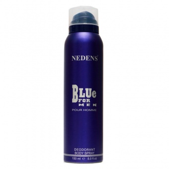 Дезодорант Nedens Blue For Men Pour Homme deo 150 ml фото