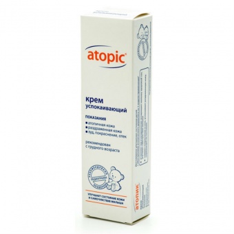 Крем для тела Atopic успокаивающий 46 ml фото